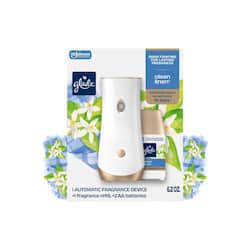 Glade 6.2 oz. Clean Linen Automatic Air Freshener Starter Kit with Refill