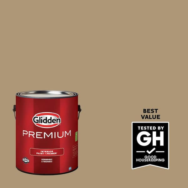 Glidden Premium 1-gal. Bear Hug PPG1101-5 Semi-Gloss Interior Latex Paint