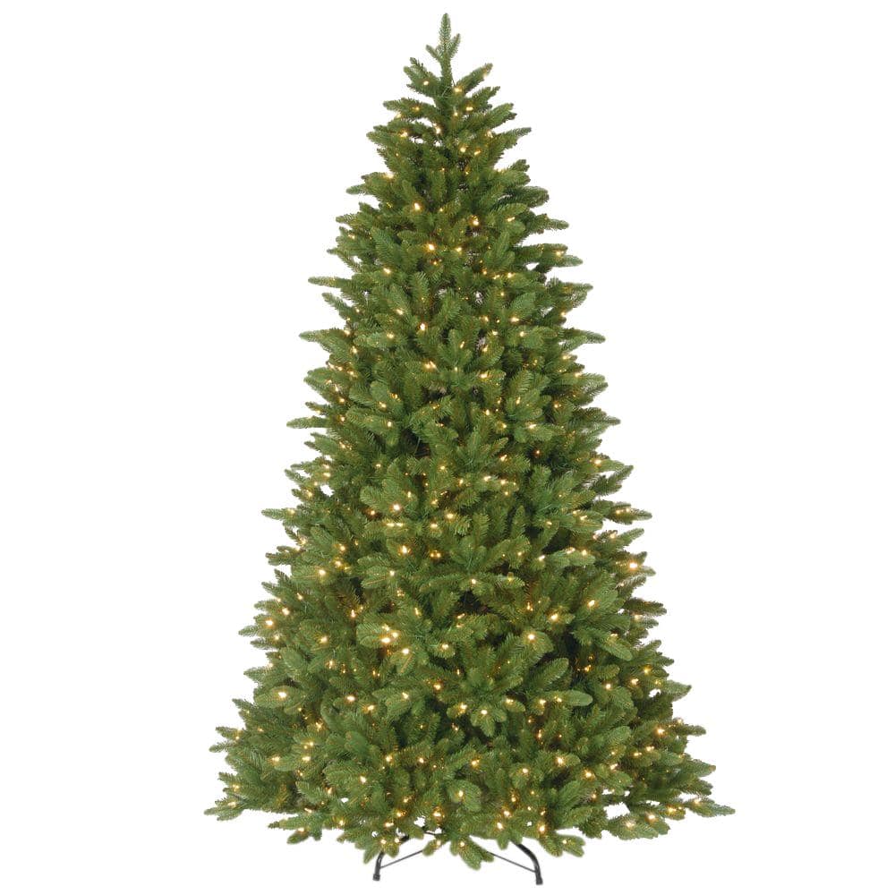 National Tree 7.5ft. Ridgewood Spruce Tree with Clear Lights -  National Tree Company, PERG4-300-75