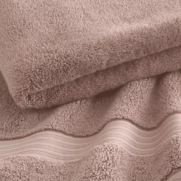 Home Decorators Collection Egyptian Cotton Shadow Gray Bath Sheet