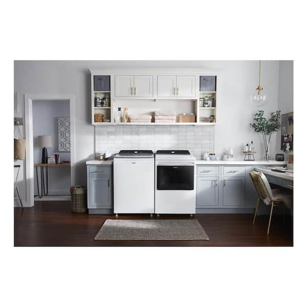 Whirlpool 6.7 cu. ft. 120-Volt White Commercial Gas Vented Dryer CGD9160GW  - The Home Depot