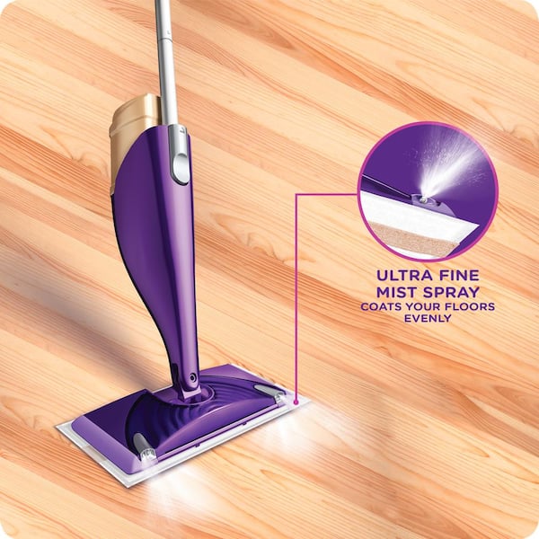 Swiffer WetJet 42.2 oz. Multi-Purpose Hardwood Floor Cleaner Solution  Refill (2-Pack) 003700099925 - The Home Depot