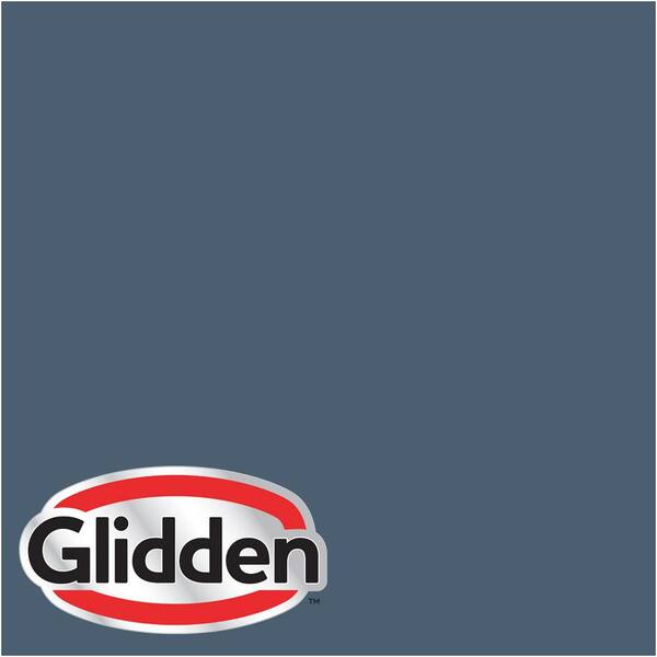 Glidden Premium 1 gal. #HDGV13 America's Cup Navy Satin Interior Paint with Primer