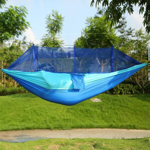 Simple Square Top Mosquito Net Outdoor Hammock Travel Easy To Carry Outdoor  Tent Mosquito Free Installation Folding Storage Screen Netting