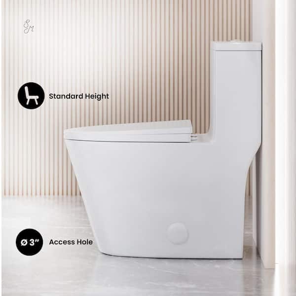 Swiss Madison Dreux 1-piece 0.95/1.26 GPF Dual Flush Elongated