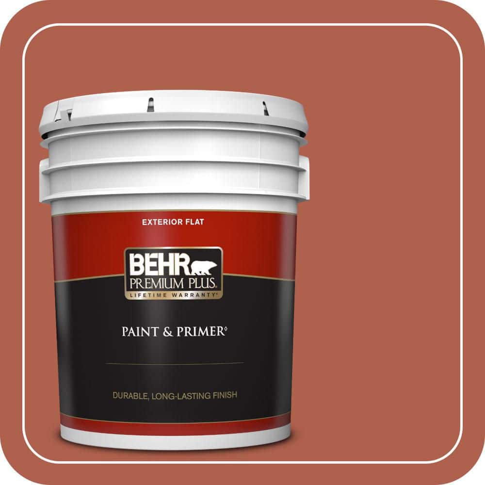5 gal. #BIC-46 Clay Red Flat Exterior Paint & Primer price history on PriceWatchPro