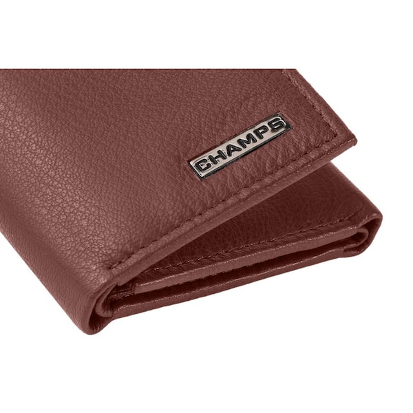 Genuine Cowhide Leather Trifold Designer Wallets for Men