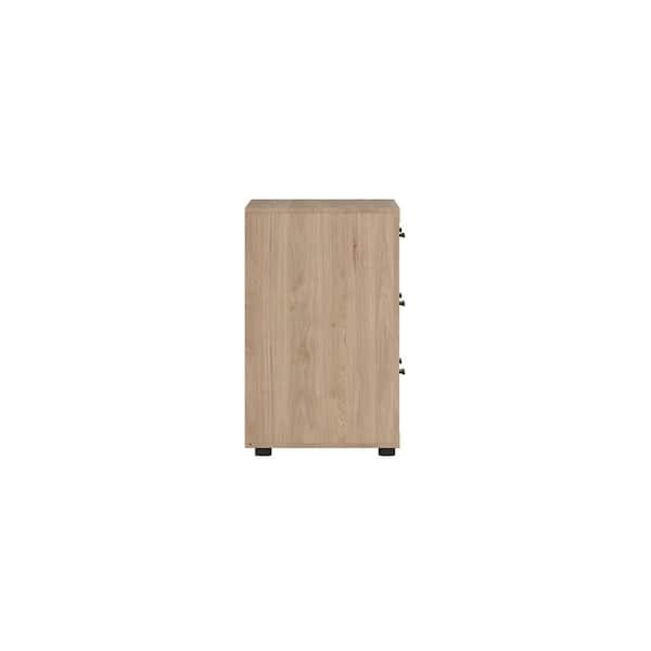 Tvilum Mira Jackson Hickory 6 Drawer W 60.47 in. Double Dresser