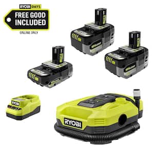 RYOBI ONE+ 18V HIGH PERFORMANCE Kit w/ 4.0 Ah Battery, 2.0 Ah
