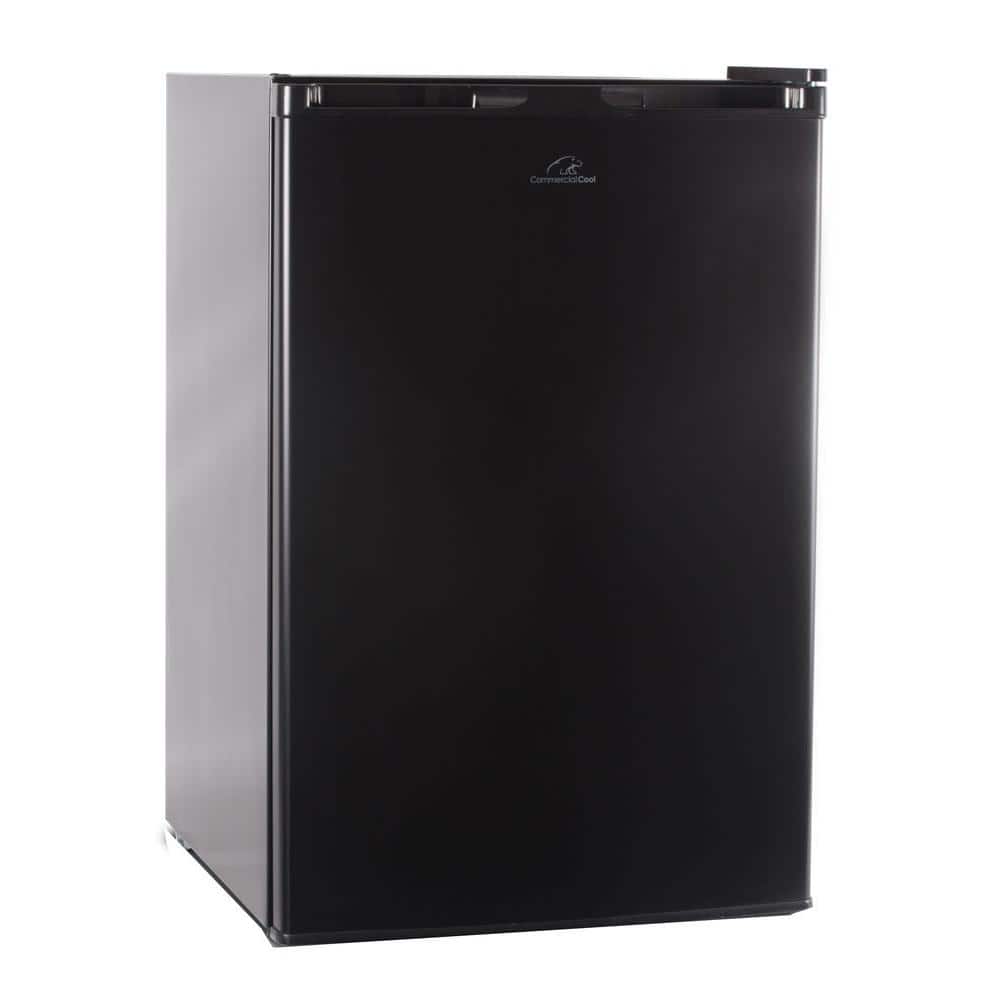 Commercial Cool 4.5 cu. ft. Mini Fridge in Black with Freezer CCR45B ...
