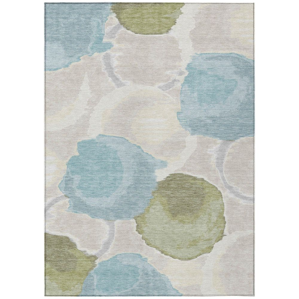 Chantille Machine Washable Indoor/Outdoor Abstract ACN2701 Ivory 5 ft. x 7 ft. 6 in. Area Rug price history on PriceWatchPro