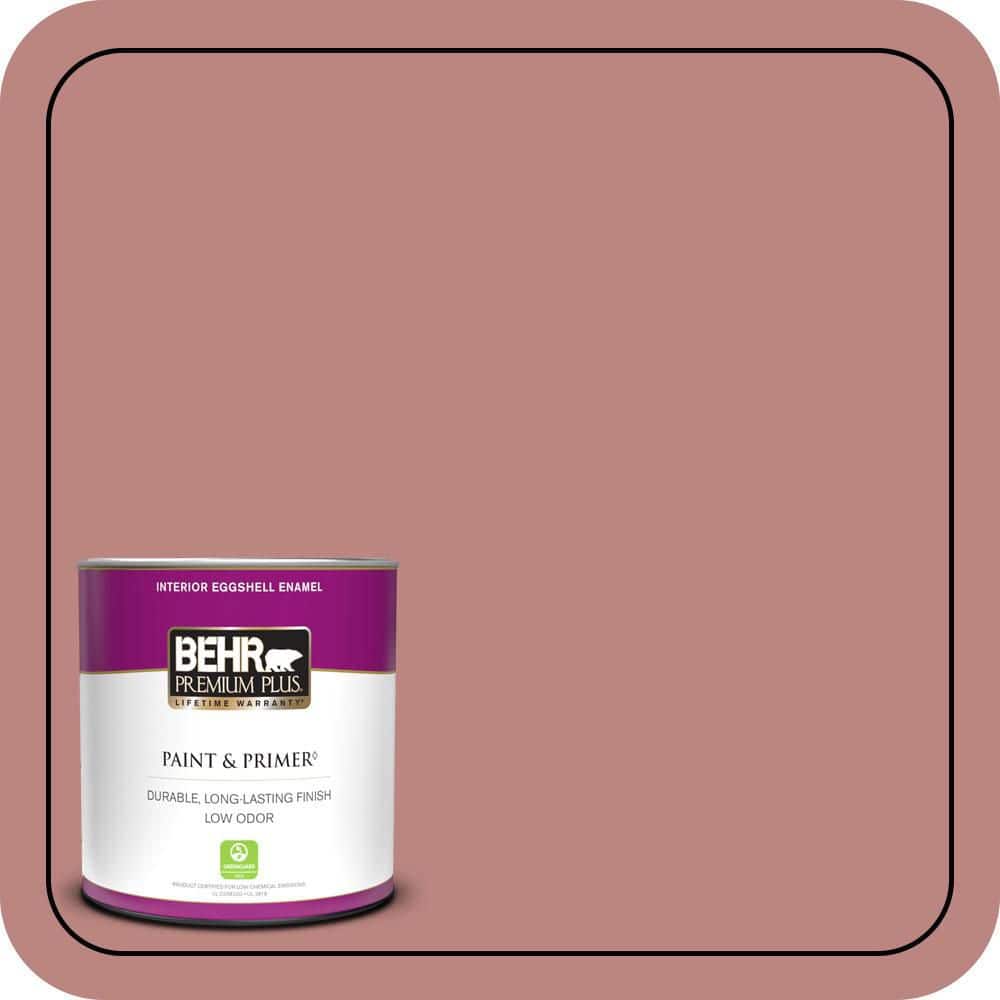 1 qt. #S150-4 Red Clover Eggshell Enamel Low Odor Interior Paint & Primer price history on PriceWatchPro