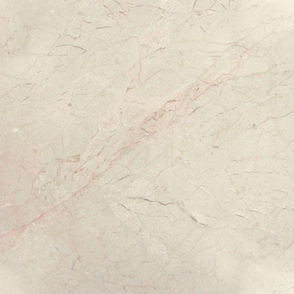 MSI Crema Marfil 12 in. x 12 in. Polished Marble Floor and Wall Tile (5 sq. ft. / case)