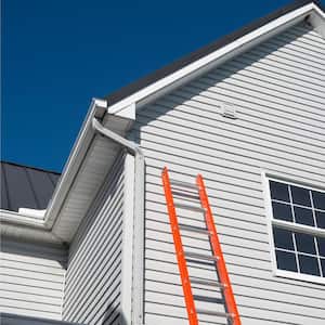 16 ft. Fiberglass Extension Ladder with 300 lbs. Load Capacity Type 1A Duty Rating