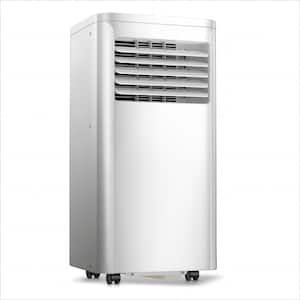 6,000 BTU (SACC) Portable Air Conditioner Cools 270 Sq. Ft. with Dehumidifier, Remote and 24Hours Timer in White
