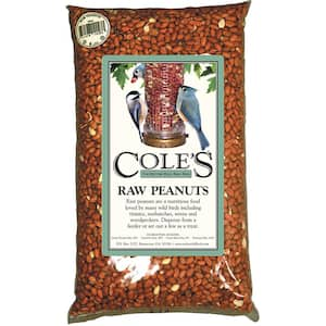 10 lbs. Assorted Species Raw Peanuts Wild Bird Food