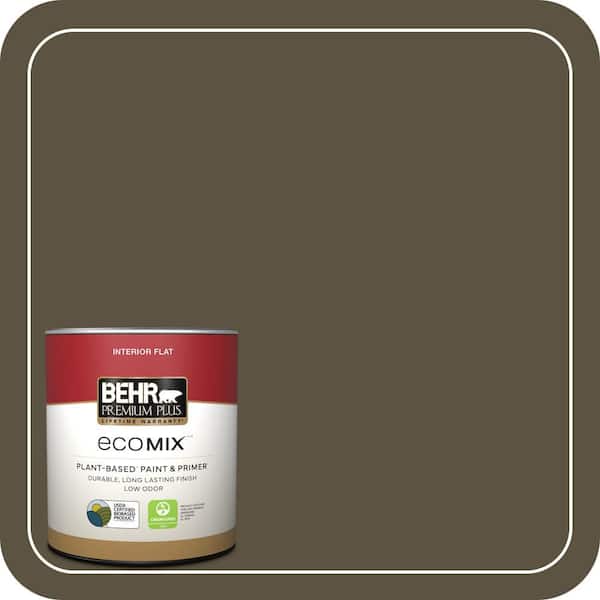 1 qt. #750D-7 Hampton Flat EcoMix Plant-Based Interior Paint & Primer
