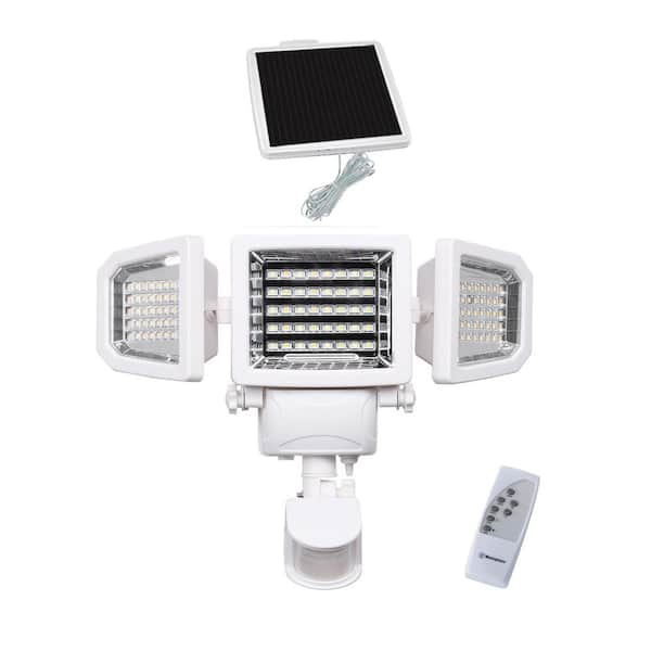 Weatherproof & Waterproof. Adjustable light on timer from 5 Seconds to 12 Minutes 2 x Outdoor PIR Security Lights Floodlamp Silver Floodlight with PIR Motion Detector Sensor Movement activated