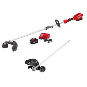 M18 FUEL 18V Lithium-Ion Brushless Cordless QUIK-LOK String Trimmer 8.0Ah Kit with Bed Redefiner Attachment (2-Tool)