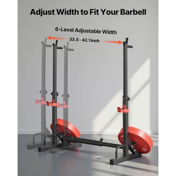 SKYSHALO Power Cage Squat Rack, 550 lbs. Strength Training Workout