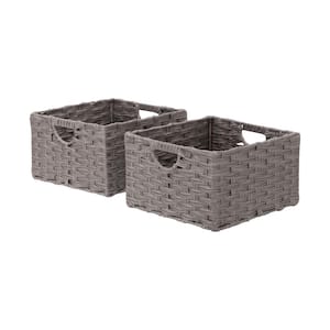 Seville Classics 13.25 in. D x 13.25 in. W x 8 in. H Tan
