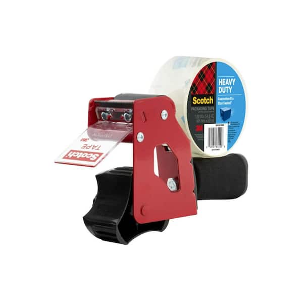 2 Metal Packaging Tape Cutter Roll Cutting Dispenser Red