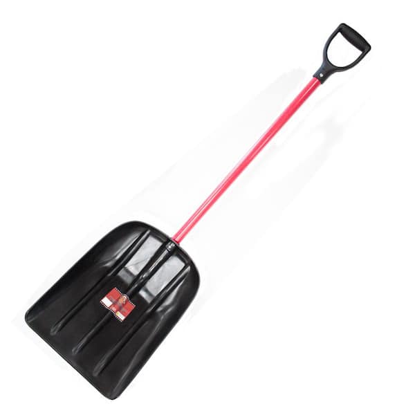 Bully Tools Mulch/Snow Scoop with Fiberglass D-Grip Handle