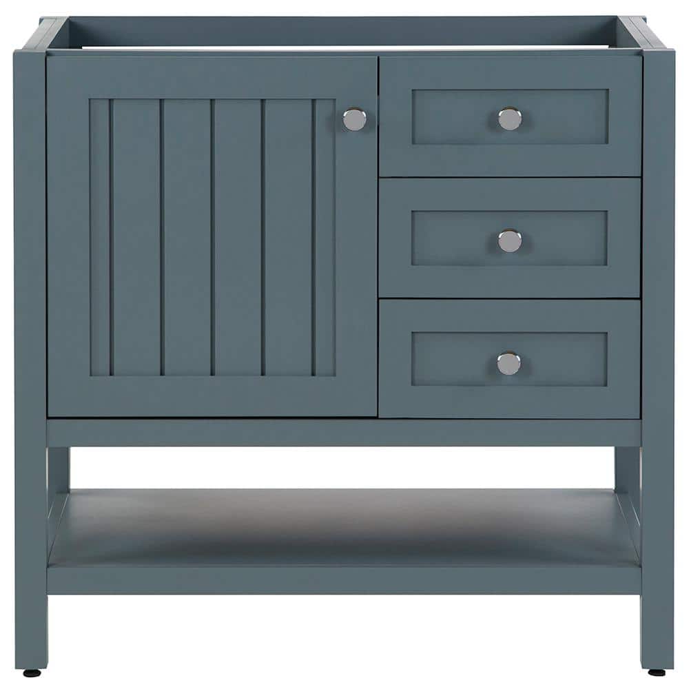 Lanceton 36 in. W x 22 in. D x 34 in. H Bath Vanity Cabinet without Top in Sage price history on PriceWatchPro