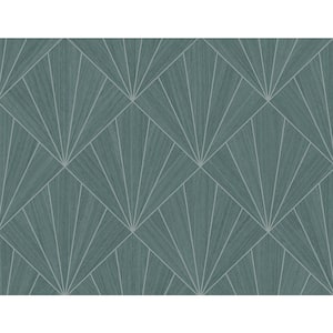 Seabrook Designs 60.75 sq. ft. Mocha and Metallic Gold Kotka Embossed ...