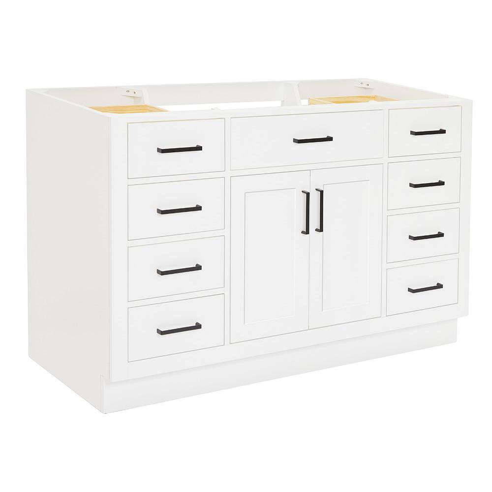 White 54'' Freestanding Single Bathroom Vanity Base