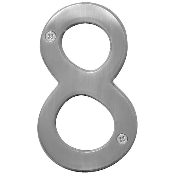 HY-KO 4 in. Metal Number 8