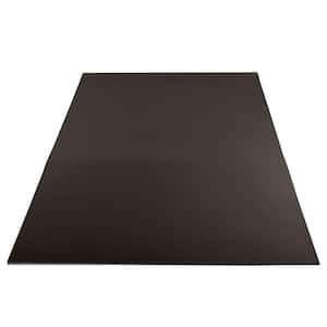 6 ft. L x 4 ft. W - 8mm Thick - 24 Sq. Ft. - Non-Slip Yoga Exercise Workout Mat by Wakeman (Black) - Gym Flooring Mat