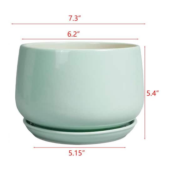 large indoor pot for plants Cocoyard Three Flower Pots Collapsible Plant Stands, No Assembly Tools Required, Set of 2 (Large+Small)