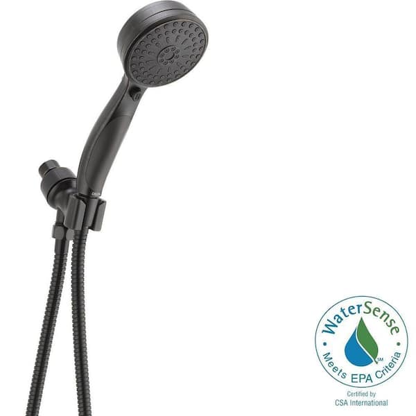Delta 9-Spray 2.0 GPM Shower-Mount Hand Shower in Venetian Bronze with ActivTouch and Pause