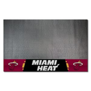 Miami Heat 26 in. x 42 in. Grill Mat