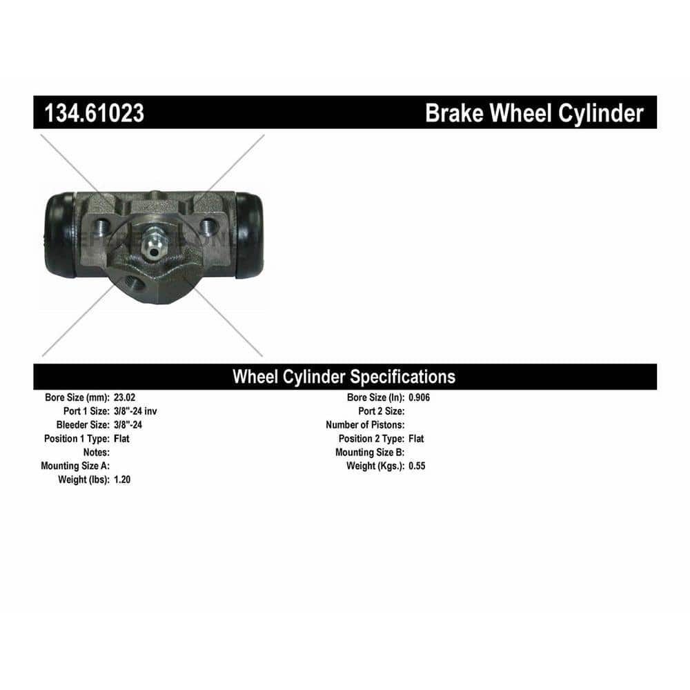 Centric Parts 134.61023 Drum Brake Wheel Cylinder 