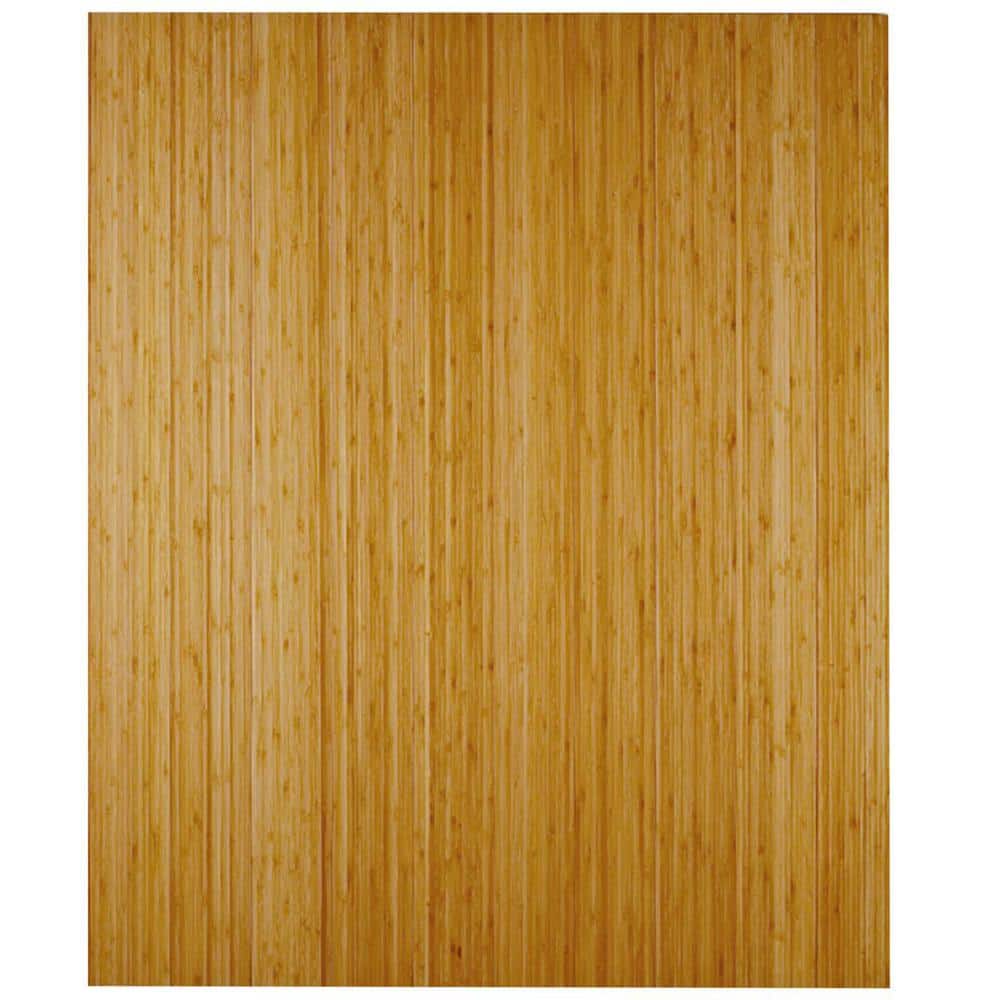 Bamboo Deluxe Natural 24 in. x 34 in. Chair Mat