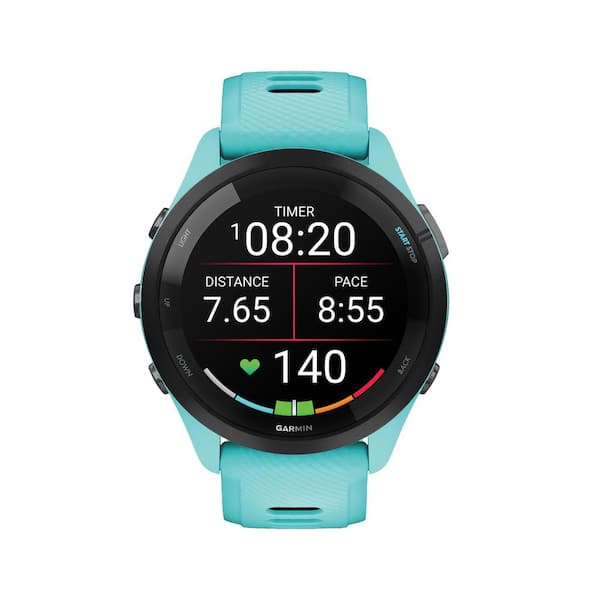 Garmin Forerunner 265 Running Smartwatch with Black Bezel 1.81 x