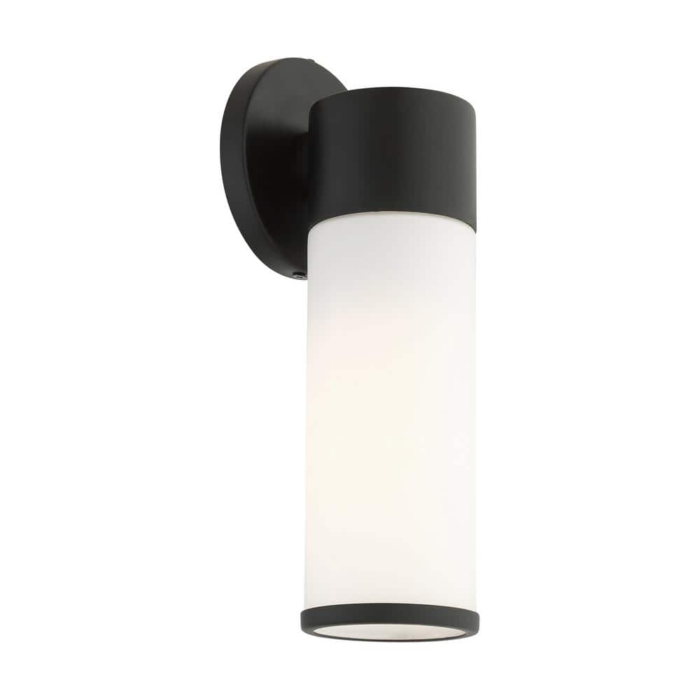 Lindale Black Steel Wall Mount Sconce Light