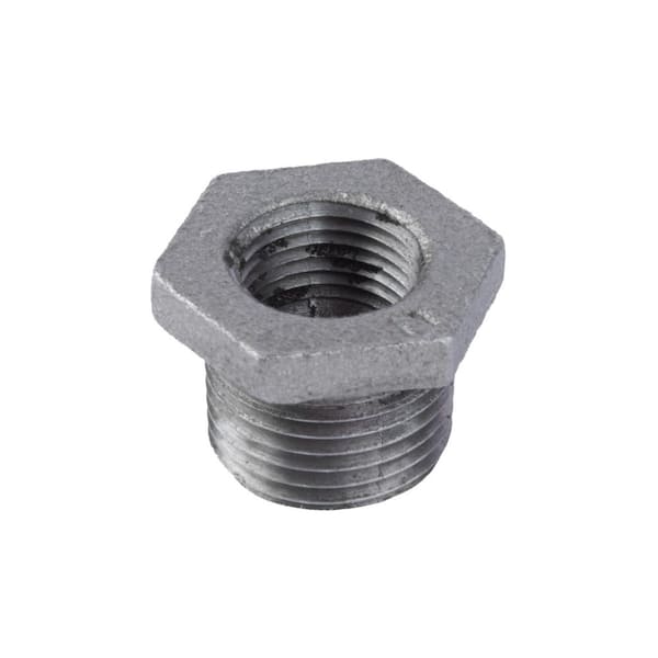 STZ 1/2 in. x 3/8 in. Black Iron Bushing