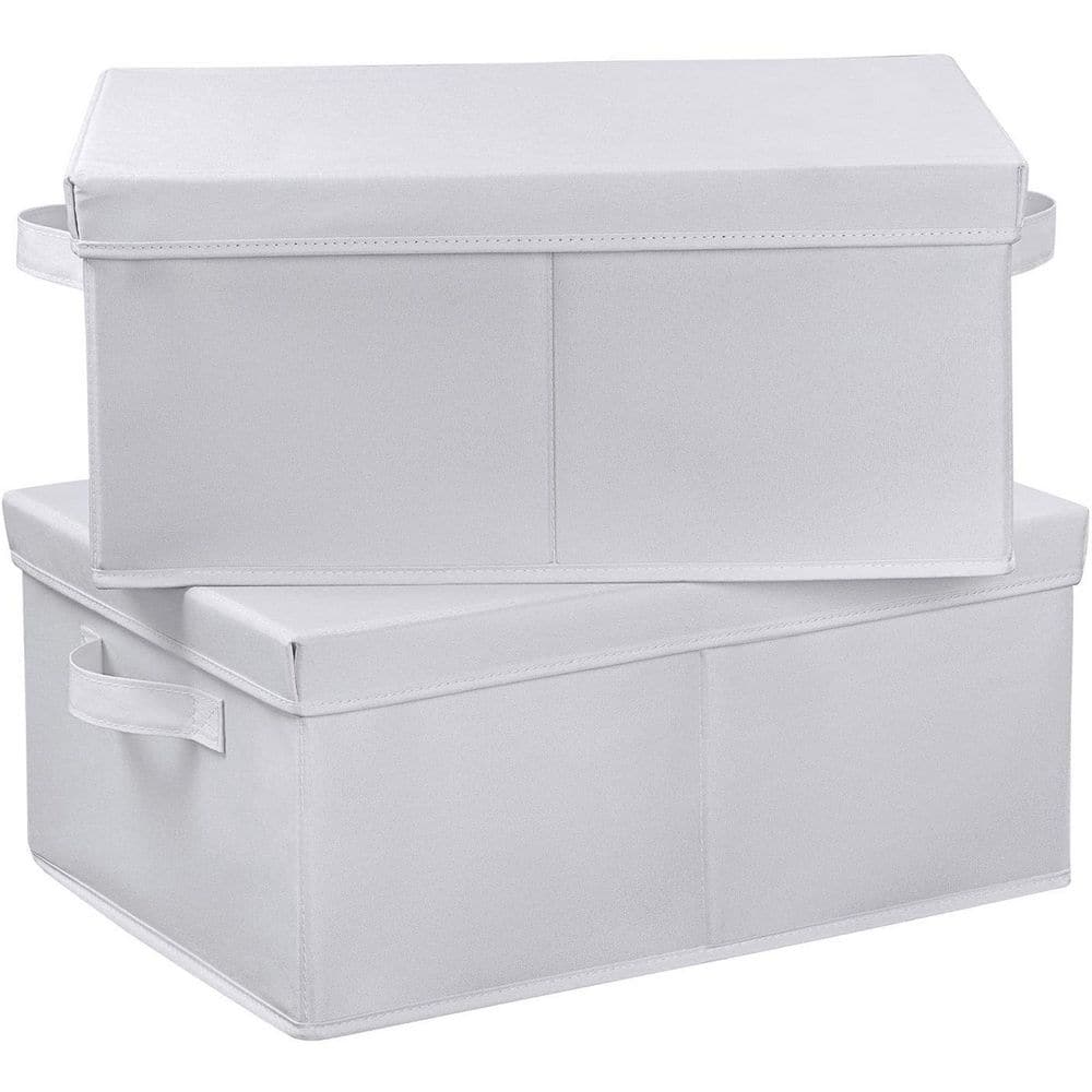 Collapsible Laundry Basket Tote Storage Bin 24 x 17 x 11 Carry and Store