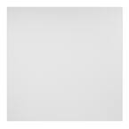 23.75in. x 23.75in. Smooth Pro Lay In Vinyl White Ceiling Tile (Case of 12)