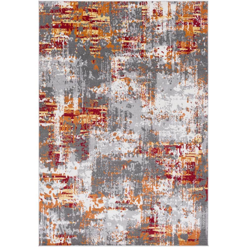 Artistic Weavers Freud Burnt Orange 5 ft. x 7 ft. Checkered Indoor Area Rug  FEU2317-537 - The Home Depot