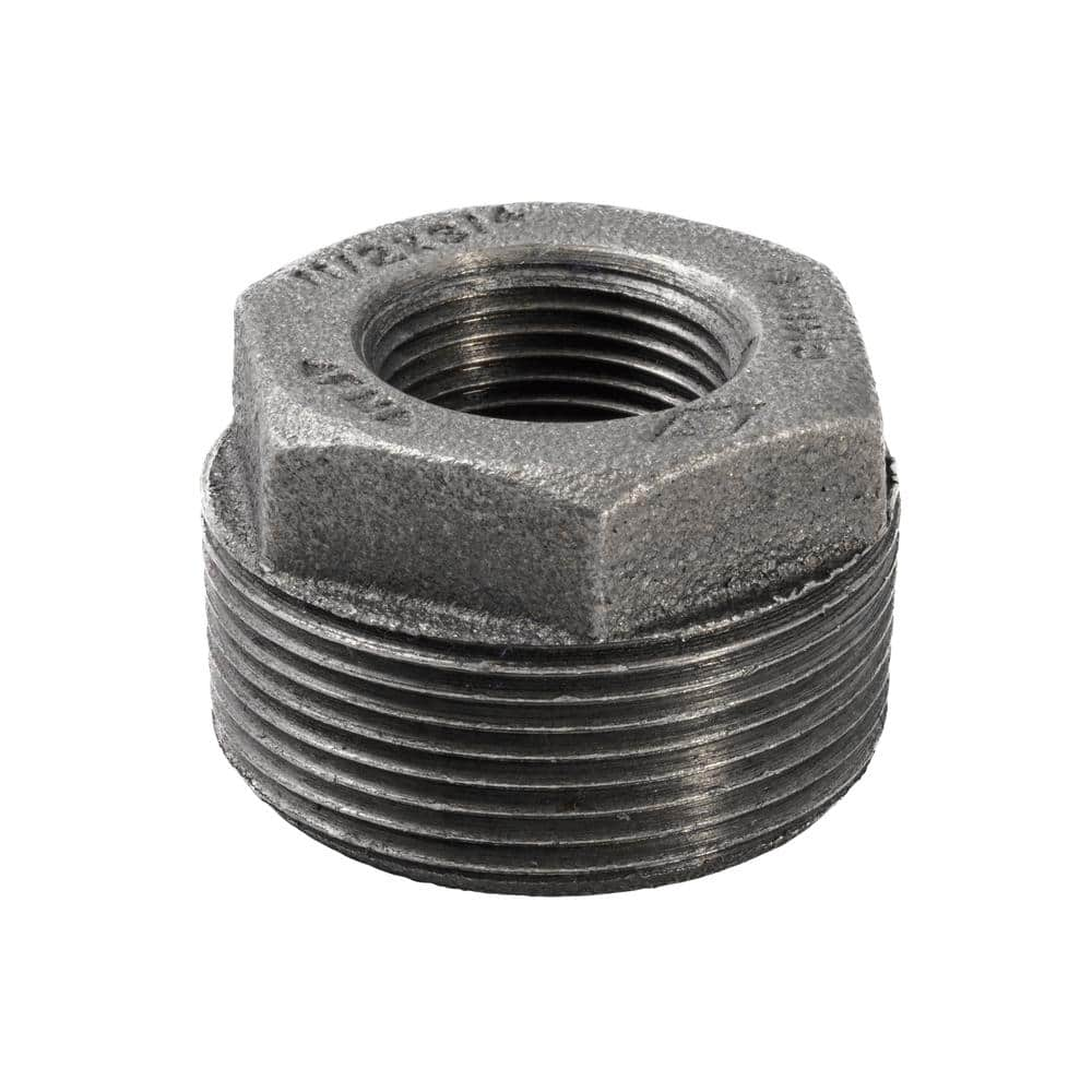 Southland In X In Black Malleable Iron Hex Bushing Fitting