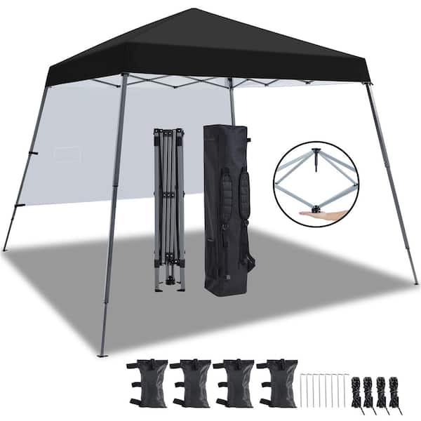 Yaheetech 10 ft. x 10 ft. Pop-Up Canopy Light-Weight Sun Protection ...