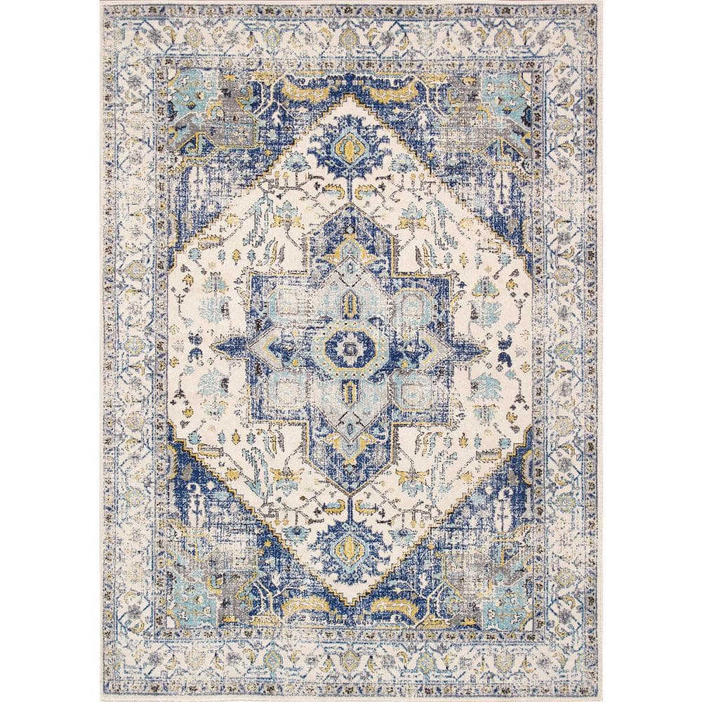 2 ft. x 3 ft. Ivory Chelsea Medallion Area Rug price history on PriceWatchPro