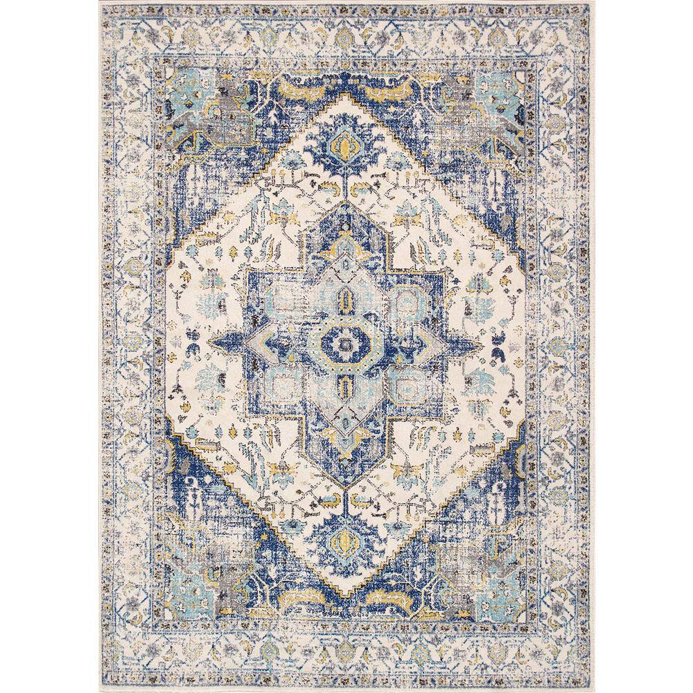 Chelsea Ivory 6 ft Round Medallion Area Rug price history on PriceWatchPro