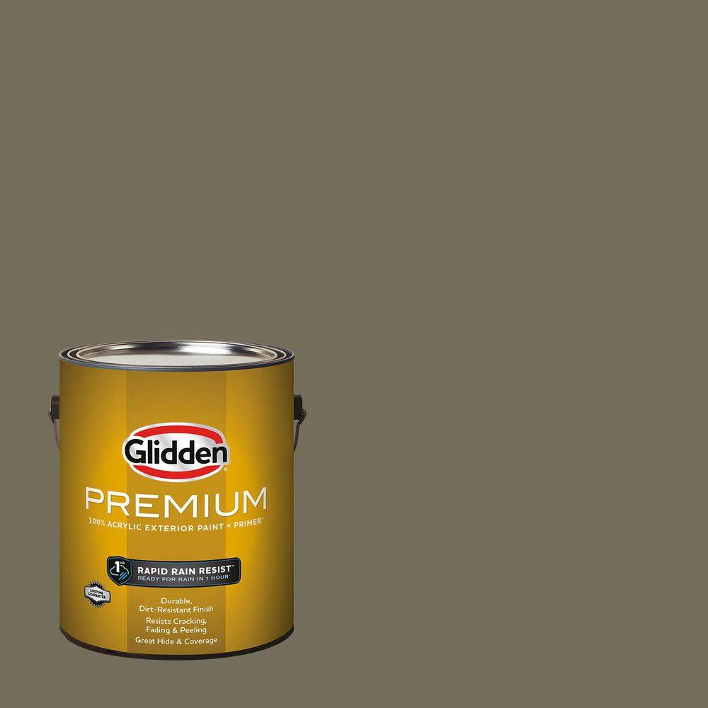 Glidden Premium 1 gal. Momentum PPG1028-6 Semi-Gloss Exterior