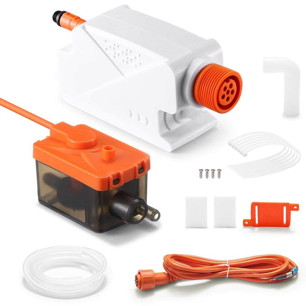 TURBRO 110240Volt MiniSplit Condensate Removal Pump for HVAC, 66ft