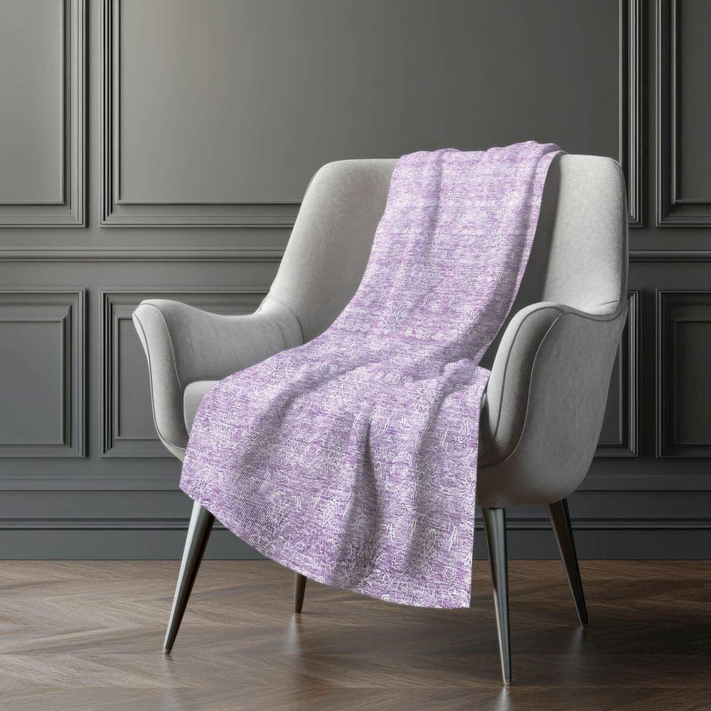 Premium Machine Washable ASB703 Lavender 50 in. x 70 in. Sherpa Throw Blanket price history on PriceWatchPro